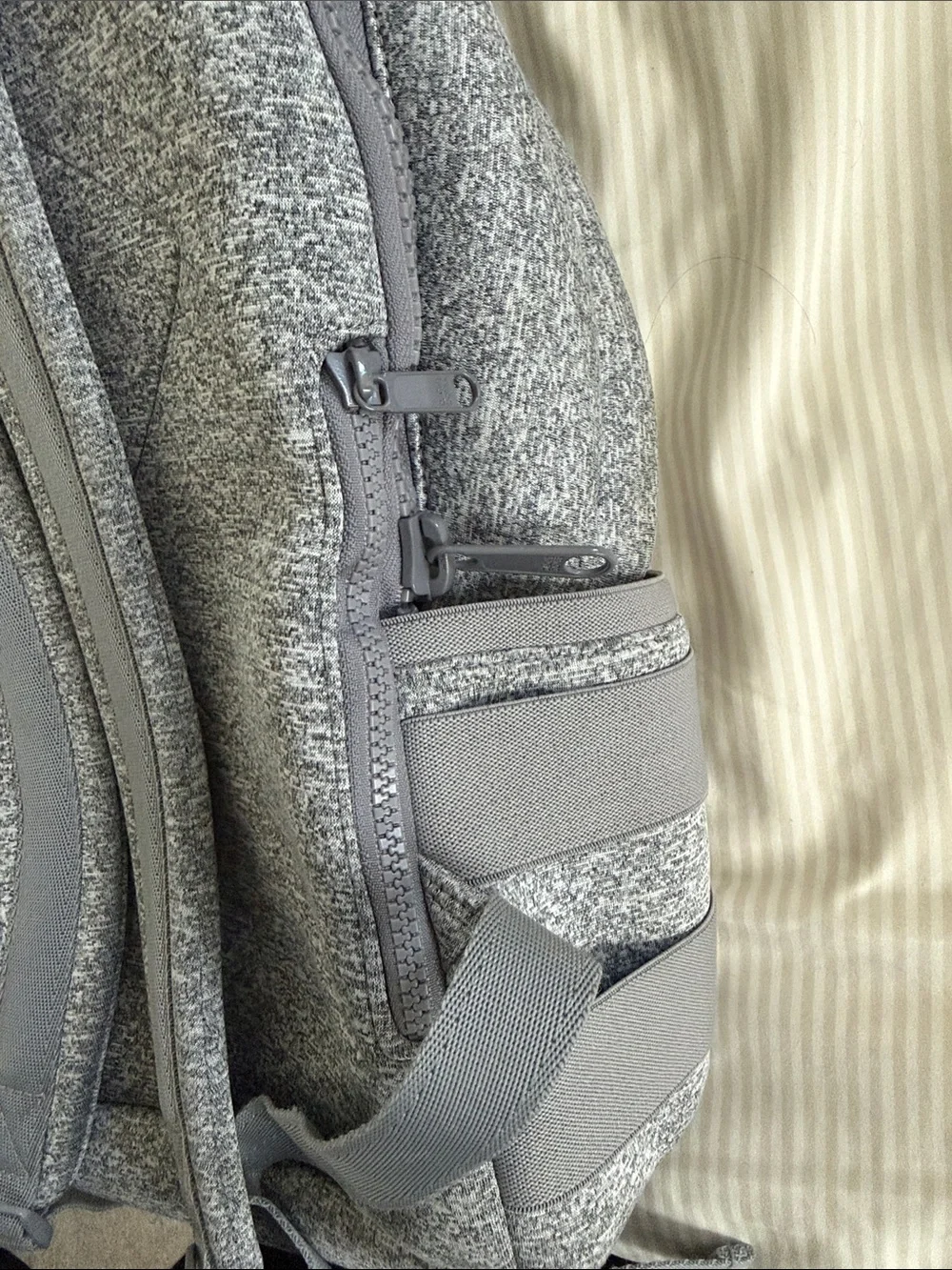 Dagne Dover Dakota Heather Gray Compact Backpack